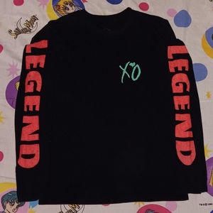The Weekend XO Legend Long Sleeve World Tour Shirt Tee